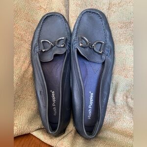 Hush Puppies leather Driving Moccasins Sz. 10